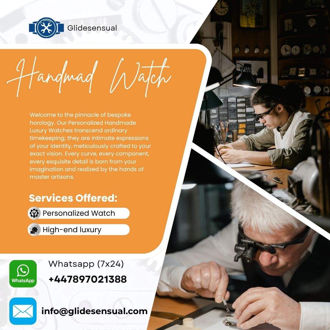 Personalized handmade luxury watches