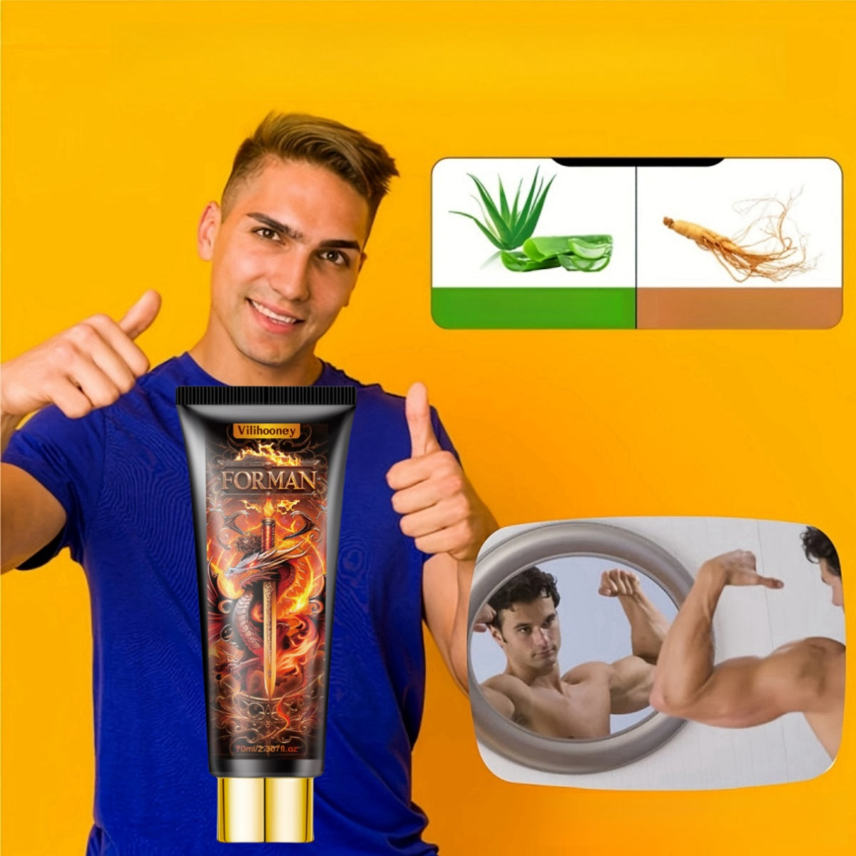 Men's Massage Cream