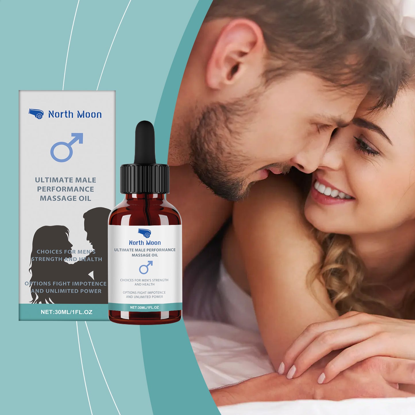 Men's Massage oil Kudzu Vine